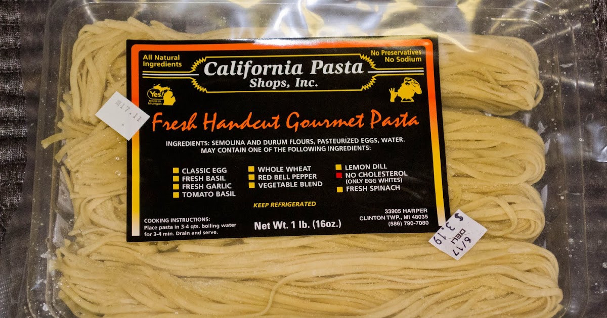 Munchin' Michigander Product Review California Pasta Shops Inc