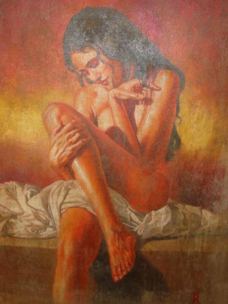 Tomasz Rut 1961 - Polish Figurative painter