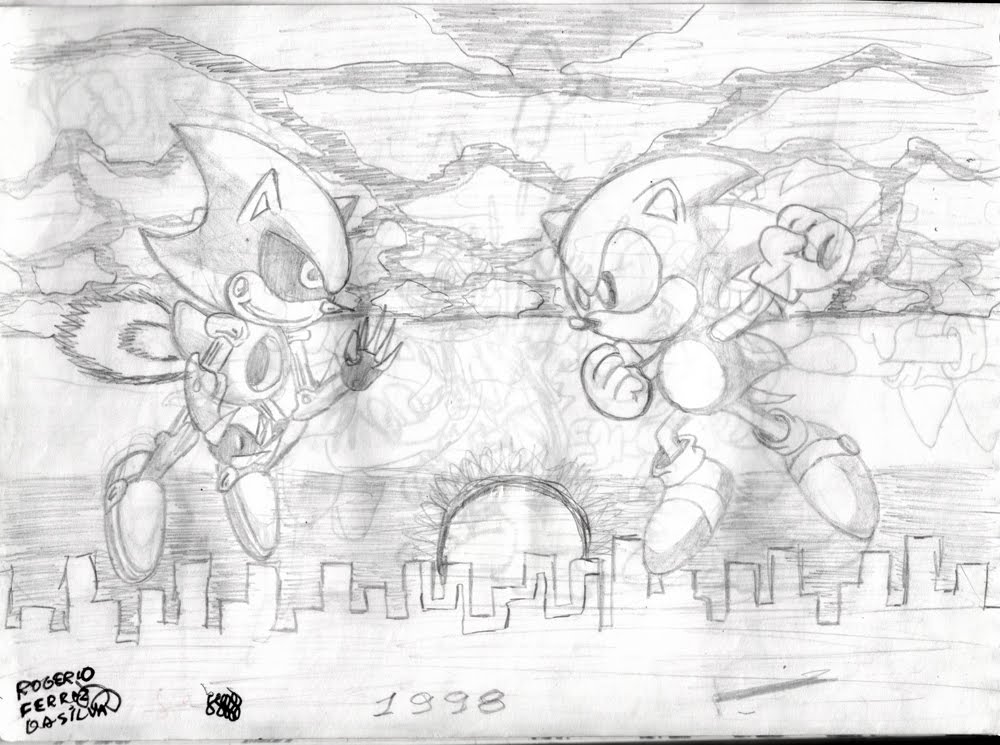 Portfólio de Rogerio Ferraz da Silva: Sonic Versus Metal Sonic