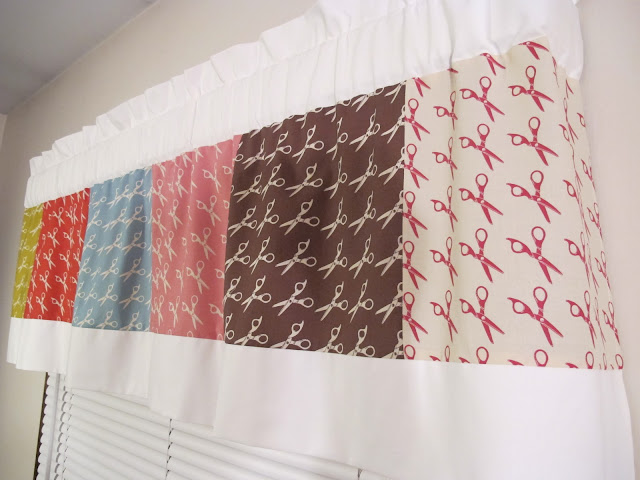 Sew Peachey A Sewing Room Curtain