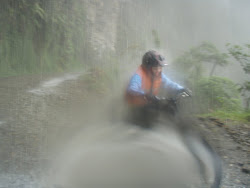 Another Waterfall ... must pass through!  Road of Death