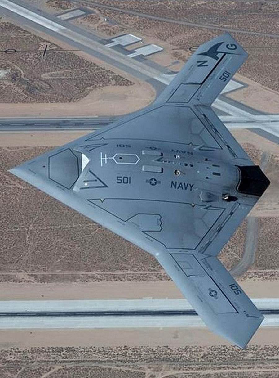 X47B Top secret airplanesTop secret airplanes