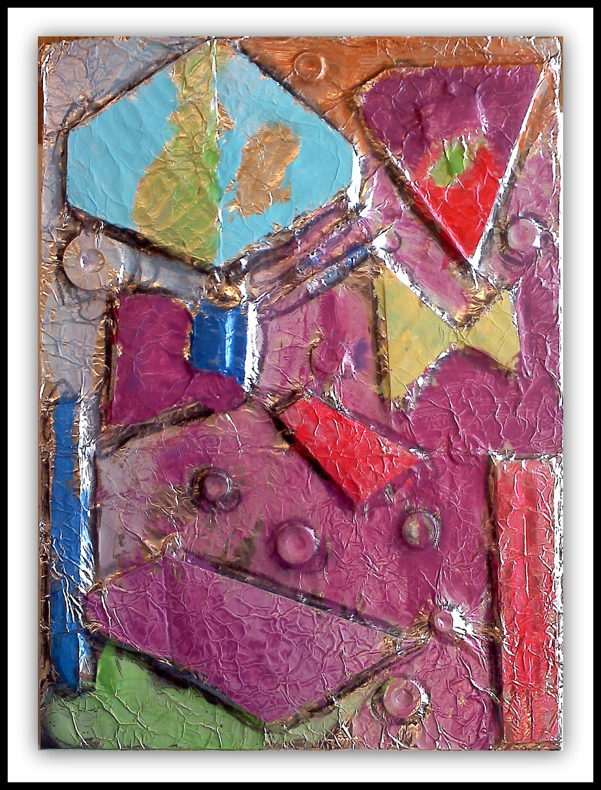 PLATEAU ART STUDIO Foil Abstract Art