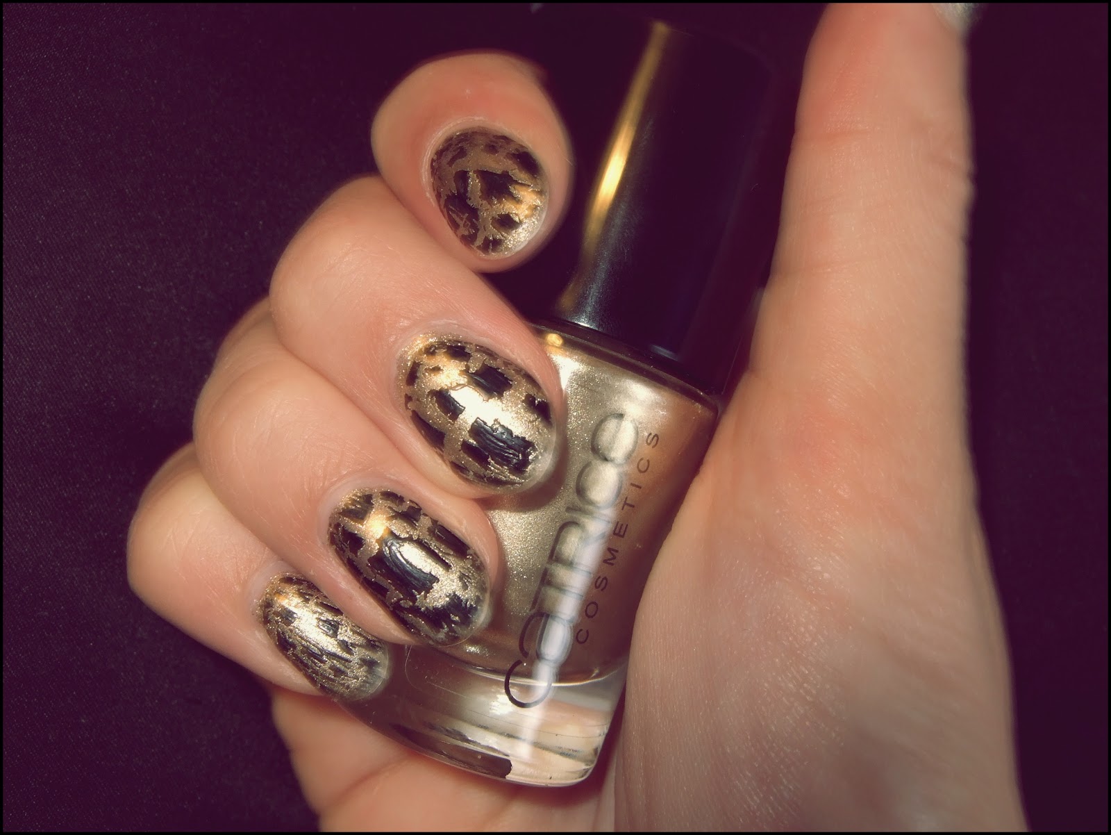 Crackling Schwarz Gold Hey Soulsisters