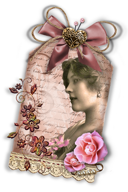 tag de scrapbooking para San Valentin para imprimible