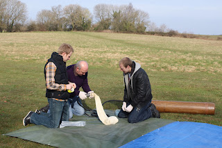 STRATODEAN Balloon with custom made filling device! STRATODEAN Balloon with custom made filling device!