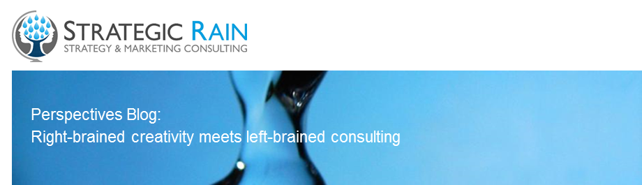 Strategic Rain Blog: right-brained creativity meets left-brained consulting