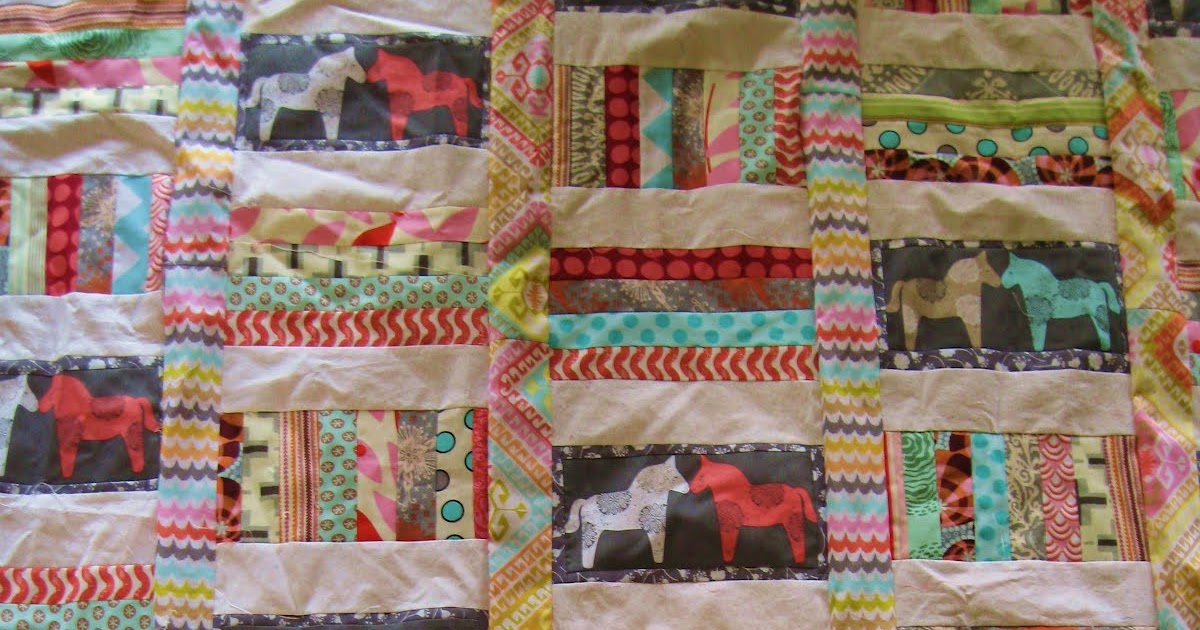 Musings by Artslice Dala Horse Quilt