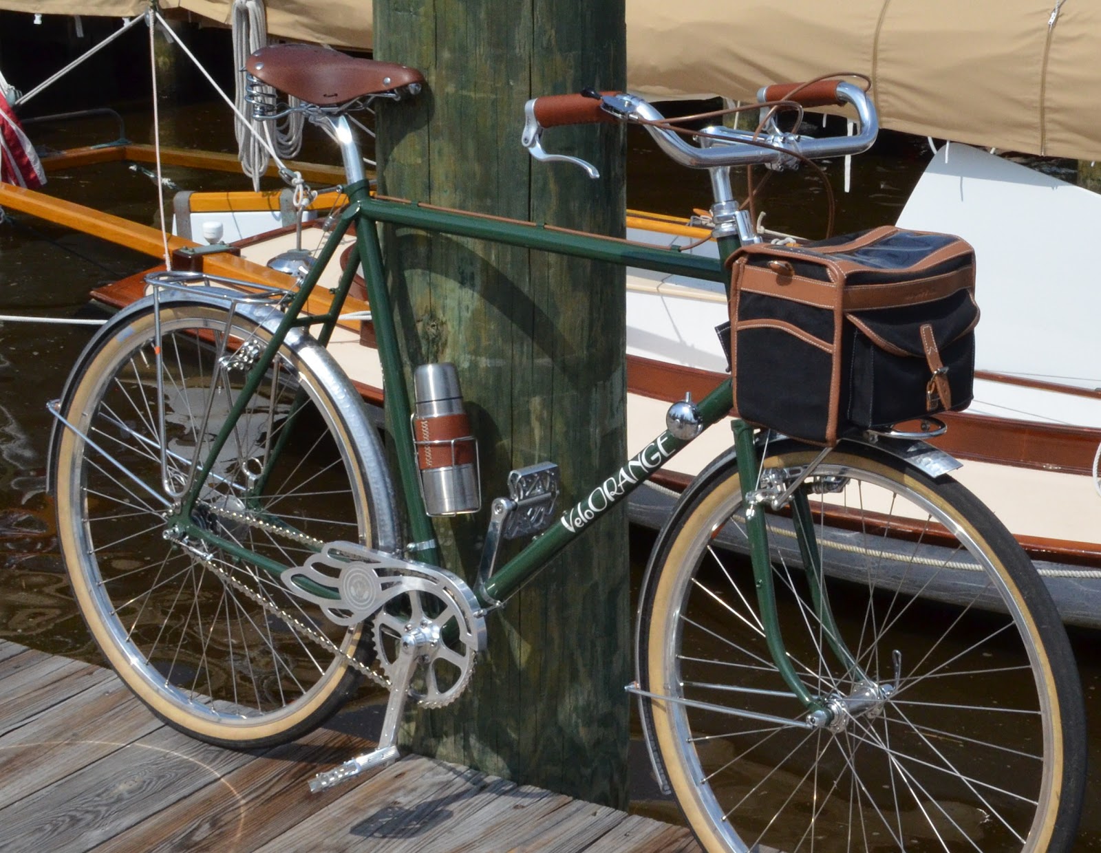 The Velo ORANGE Blog The Grand Cru Plume Alaire Chainguard is Here