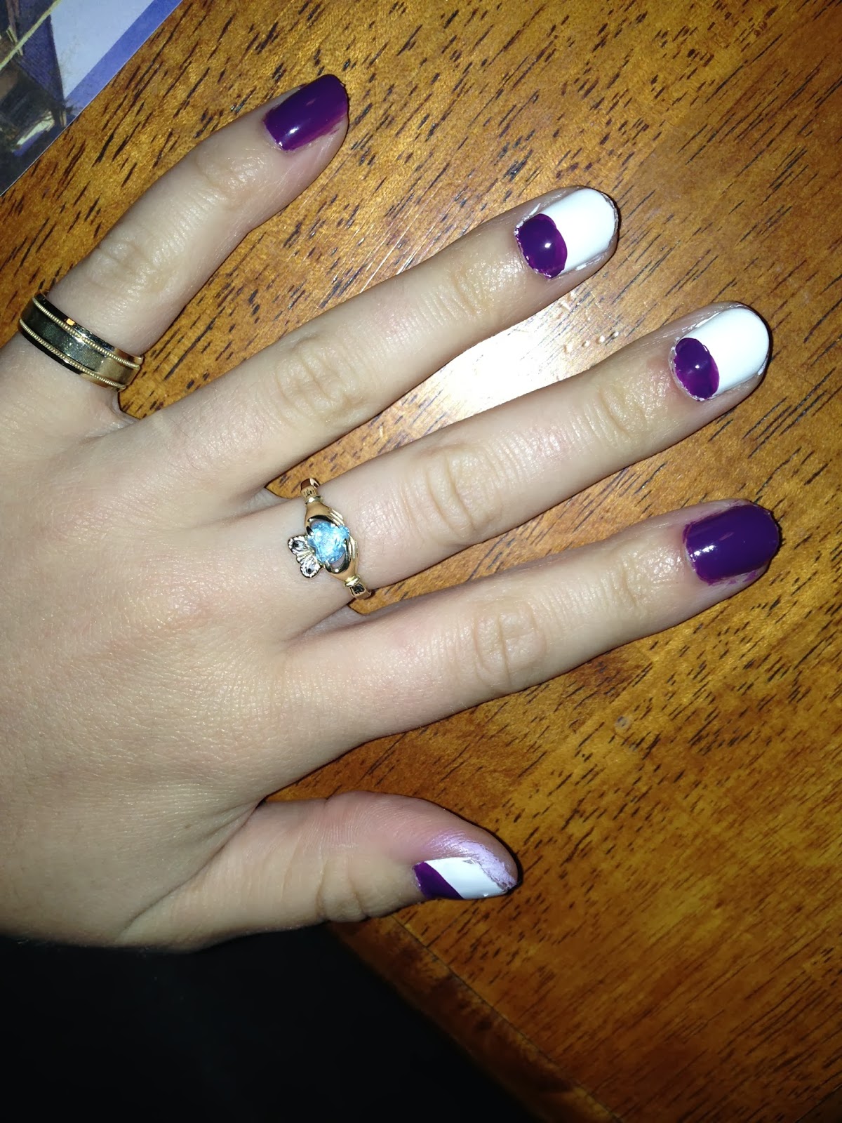 DIY Nail Art Jersey Girl, Texan Heart