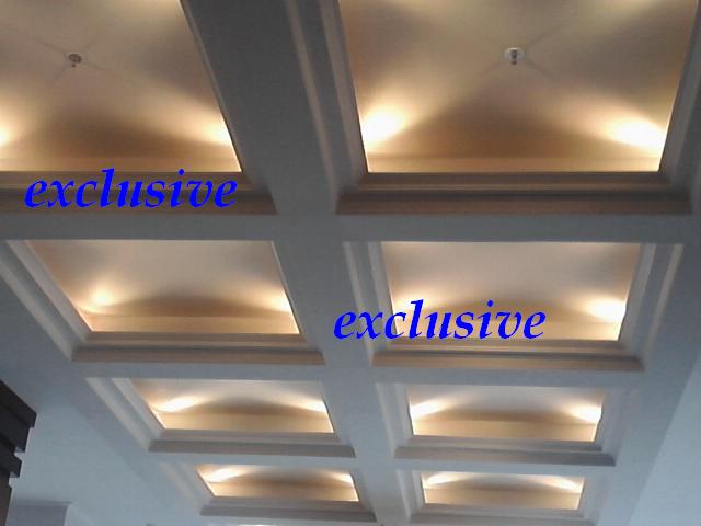 Plafon Gypsum Rumah Minimalis Terbaru 2014