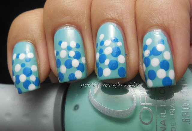 Orly Gumdrop with Gradient Dotticure