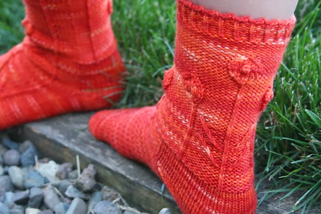 The Knitting Needle and the Damage Done: A Bouquet of Poppies