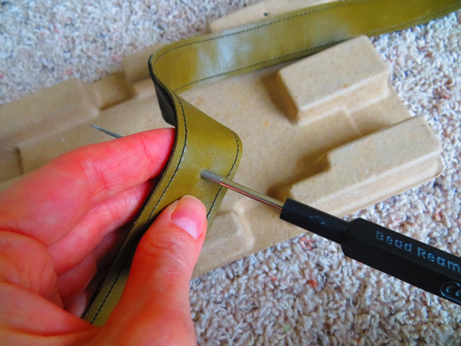 The Confident Journal How to Make a Leather Belt...Or...What Happens