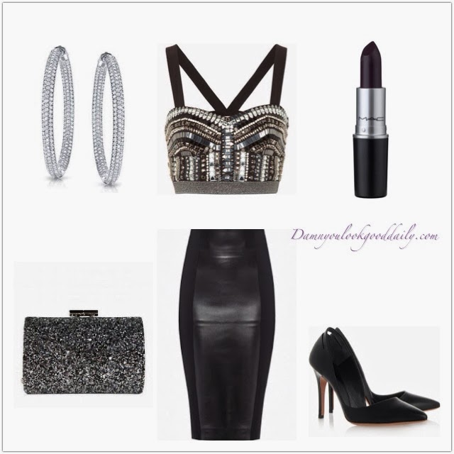 black club outfit
