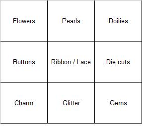 Julie's Bingo Grid