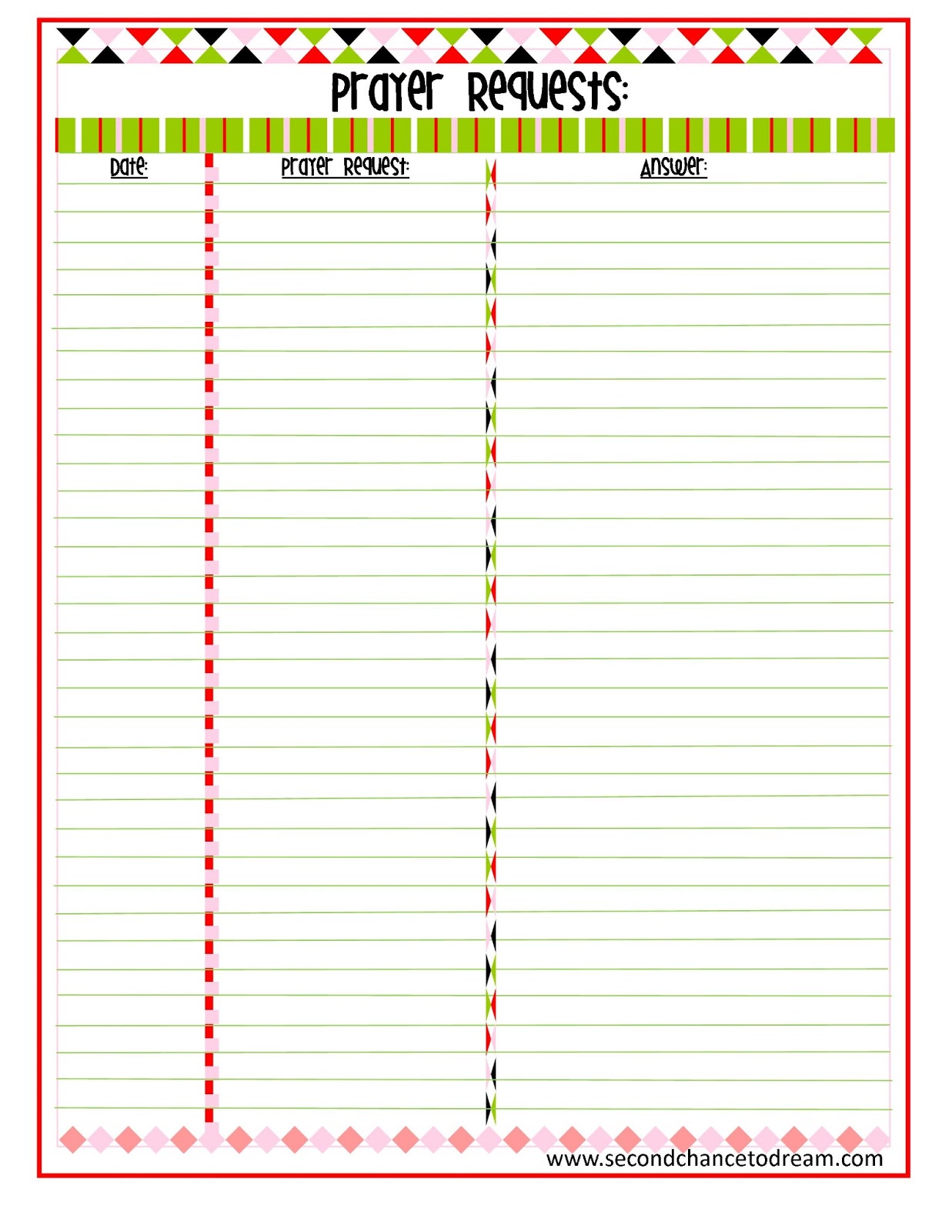 This is a photo of Gorgeous Prayer List Printable This is a picture of Gorgeous Prayer List Printable