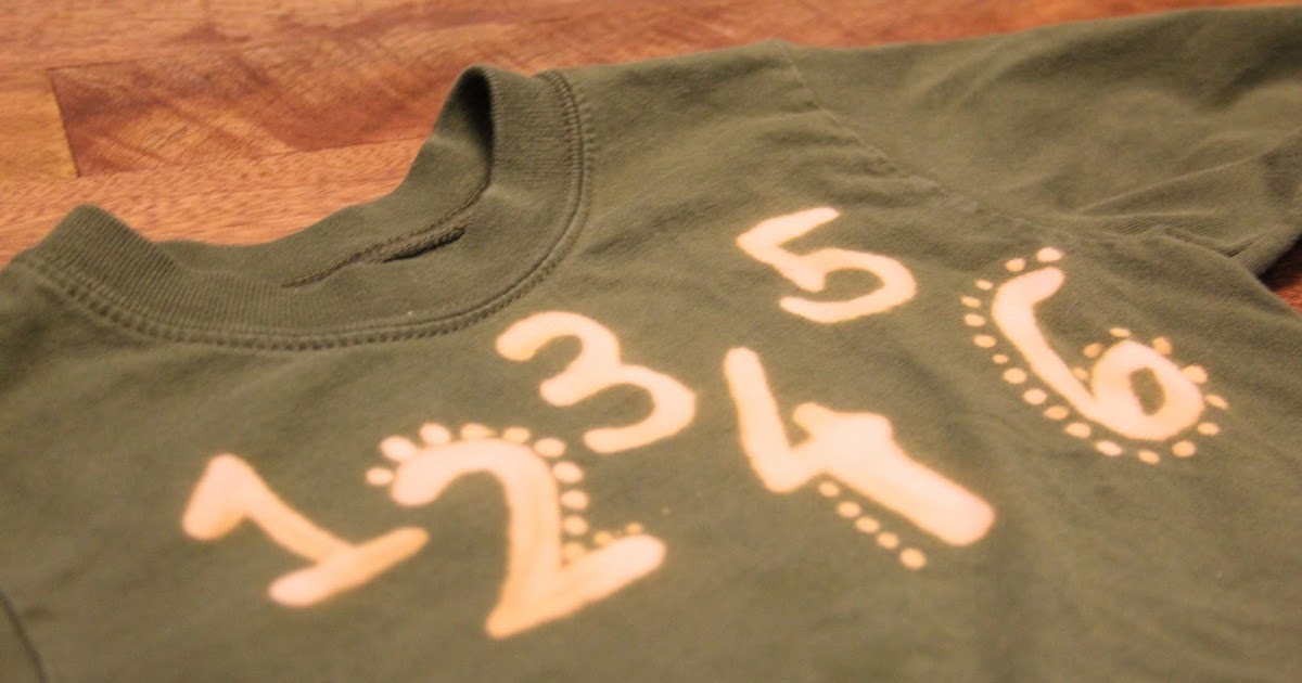 ReMadeSimple Bleach Pen Fabric Art