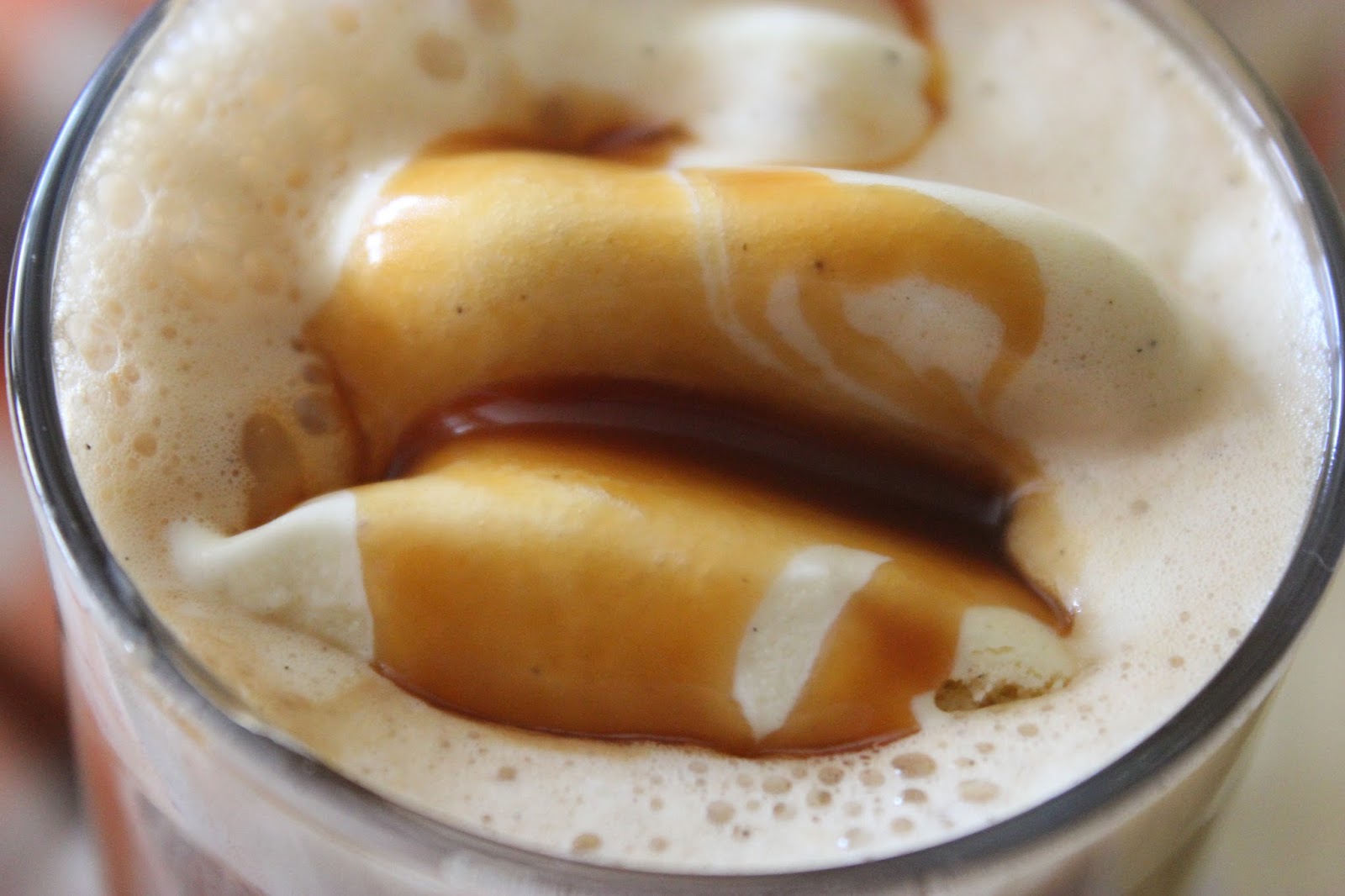 Soupedup Garden Iced Coffee Caramel Float