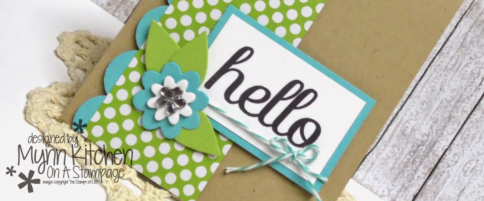 On A Stampage... The Stamps of Life Hello