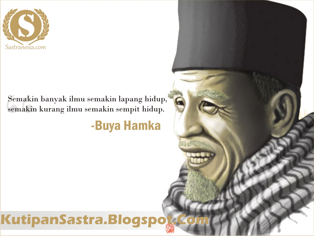 Buya Hamka Tentang Ilmu dan Hidup | Kutipan Sastra