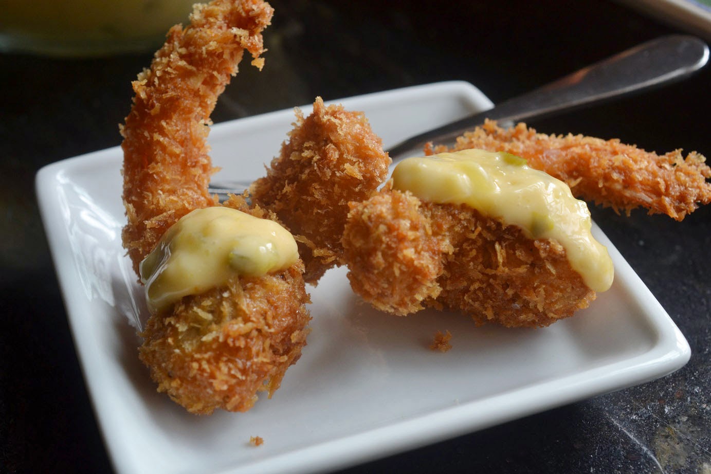 Greedy Girl Fried shrimp & Tartar sauce