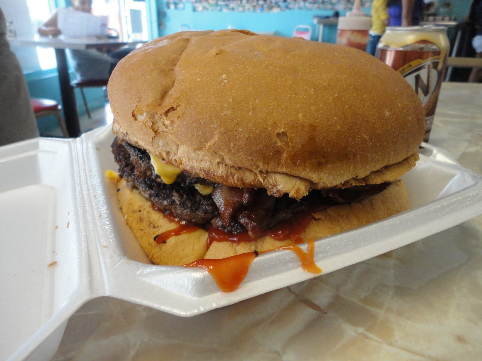 Biggest Cheeseburger Ever