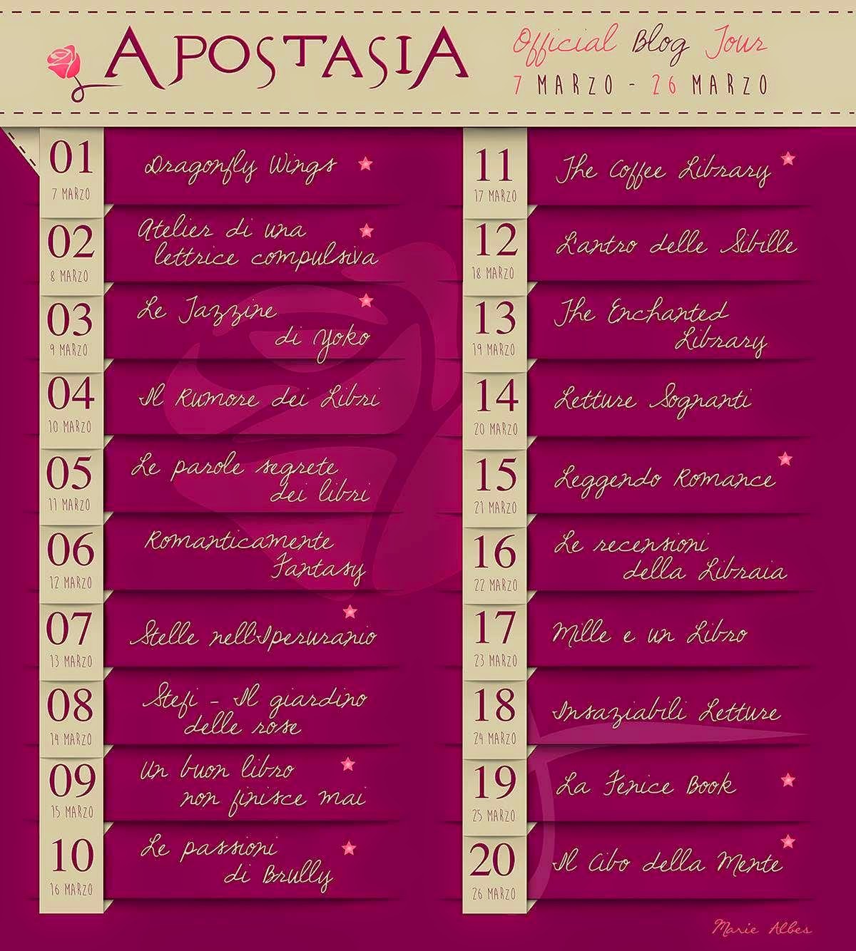 Blogtour APOSTASIA Blogtour APOSTASIA