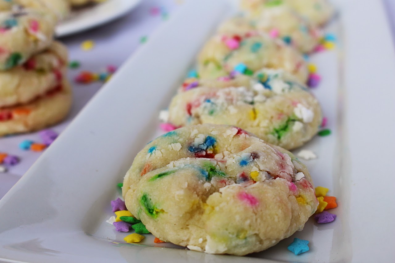 Kylee's Kitchen Funfetti Gooey Butter Cookies