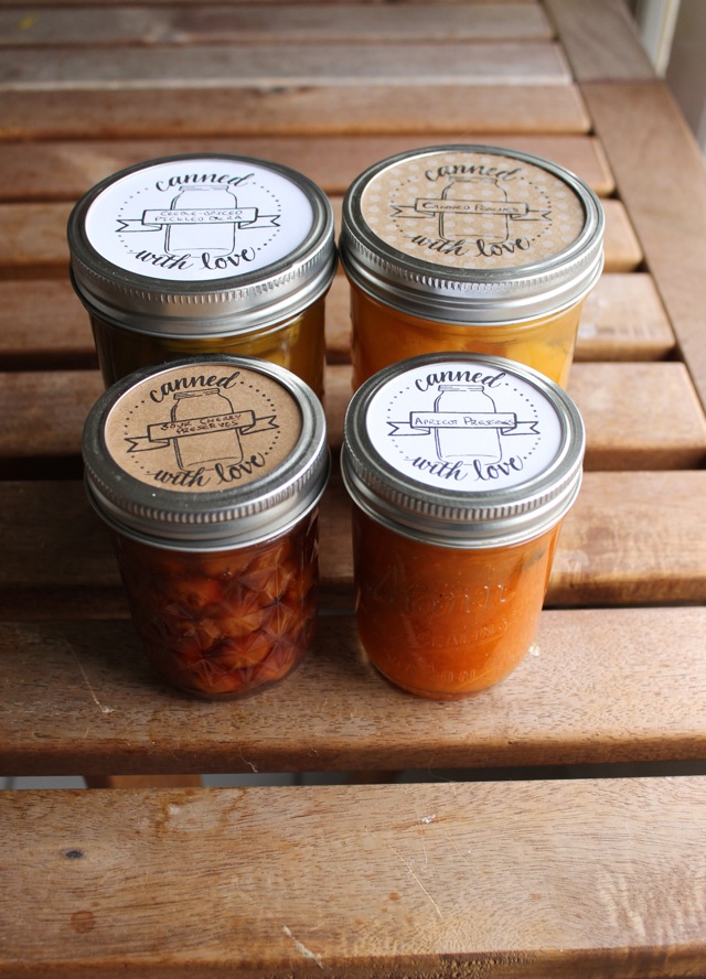 Ladyface Blog: Printable Canning Jar Labels
