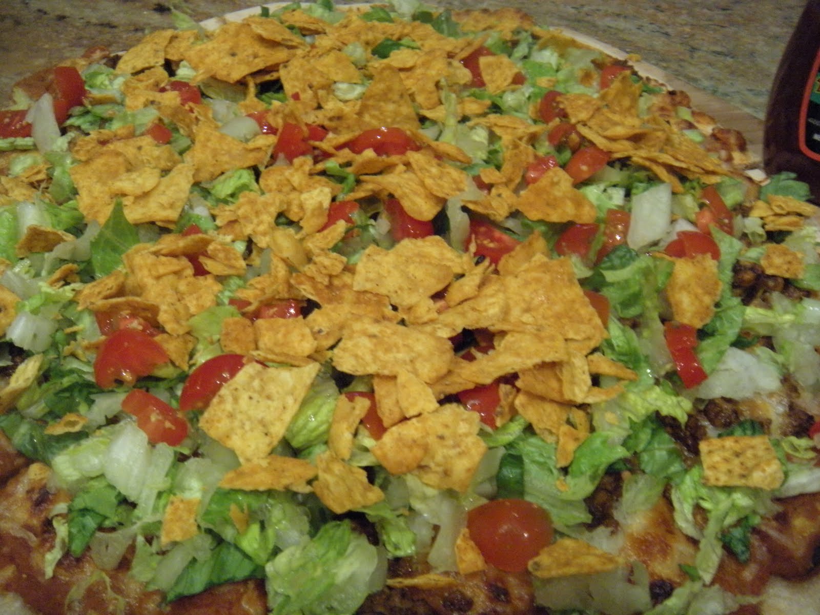 Sweetie Petitti Happy Joe's Taco Pizza