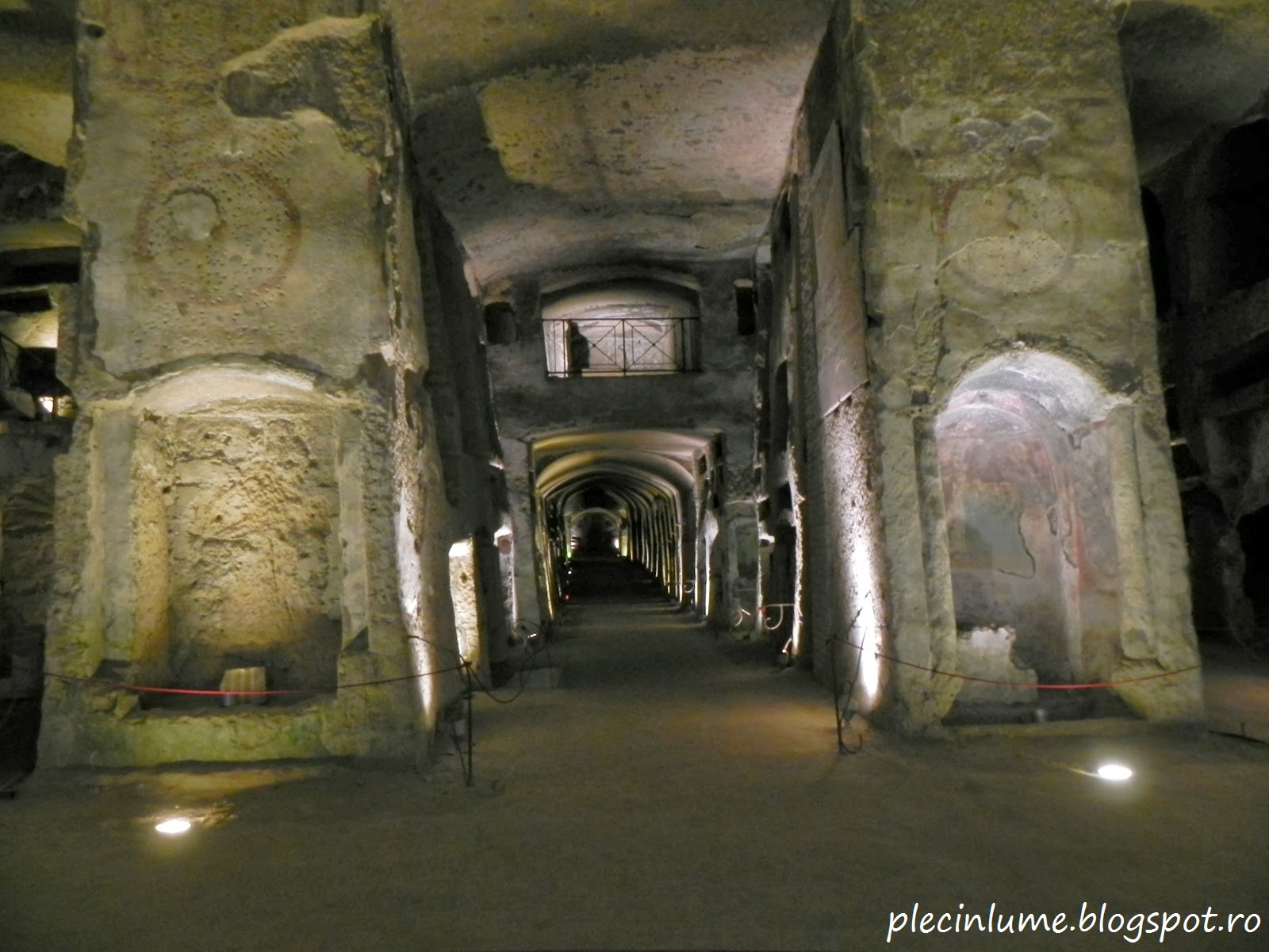 Nivelul -2 al catacombelor orasului Napoli Nivelul -2 al catacombelor orasului Napoli