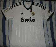 Camiseta Real Madrid 2012/2013 versión profesional. Titular y suplente.