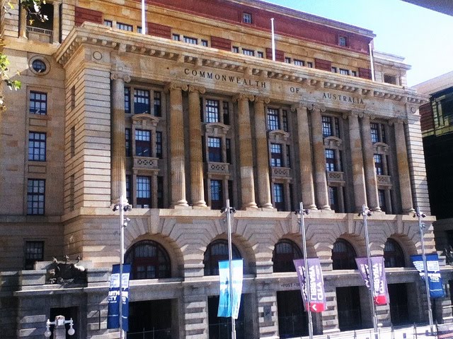 Forrest Place, Perth - "Perth Post Office" now H & M