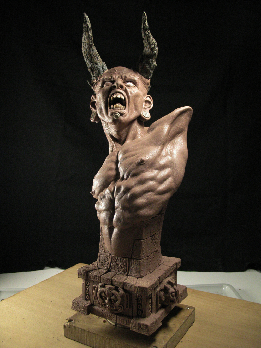 Christopher stratos Demon's Fury BUST soon in resin!)