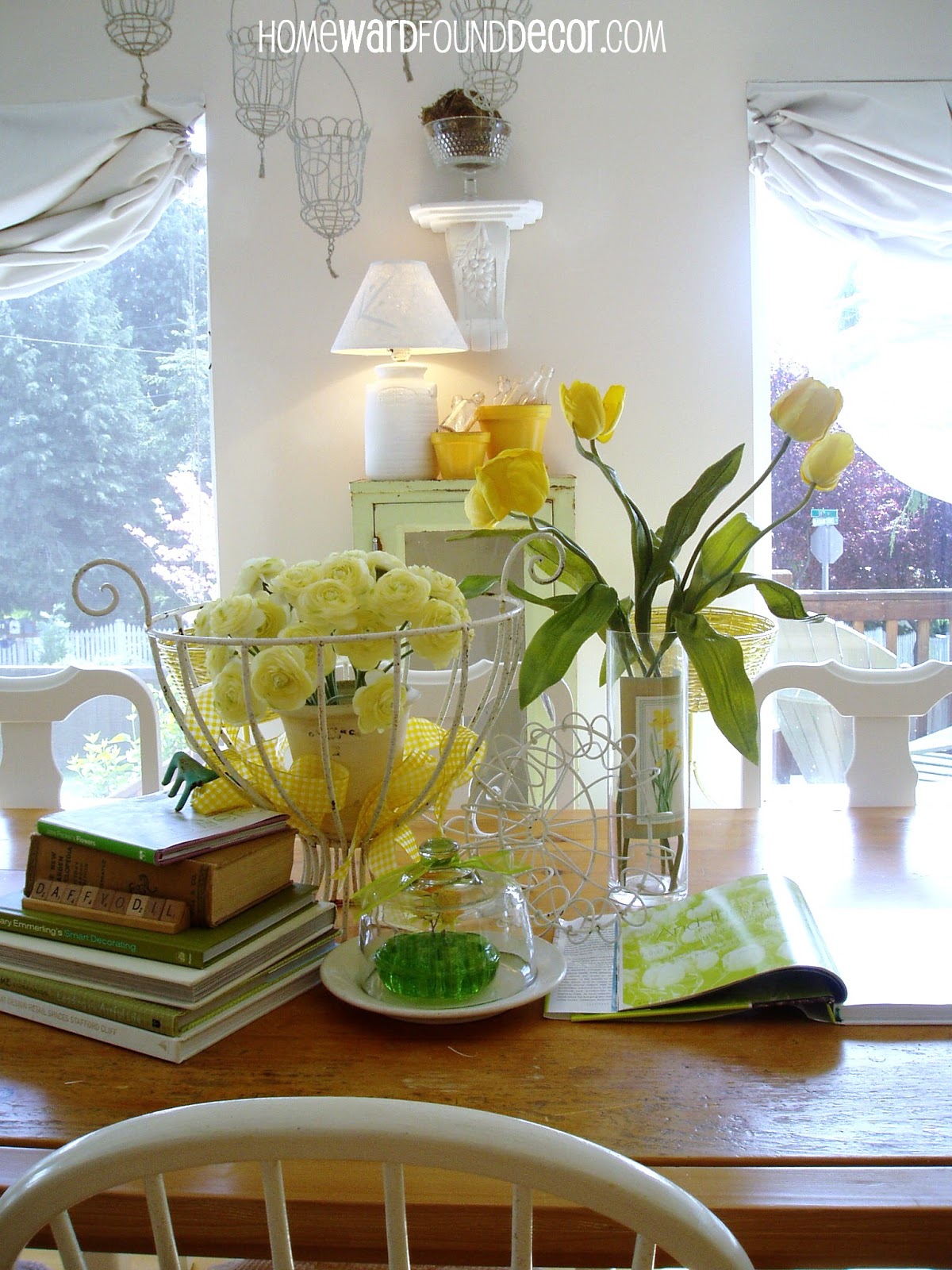 decorating by the book! homewardFOUND decor