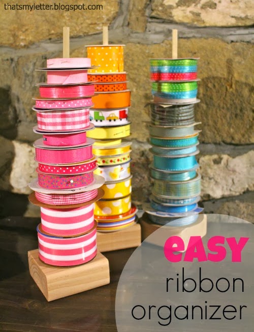 Easy Ribbon Organizer Jaime Costiglio