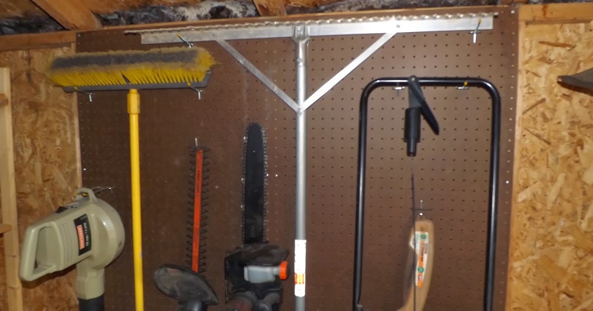 HOME | FOOD | GARDEN: An Organized Garden Shed