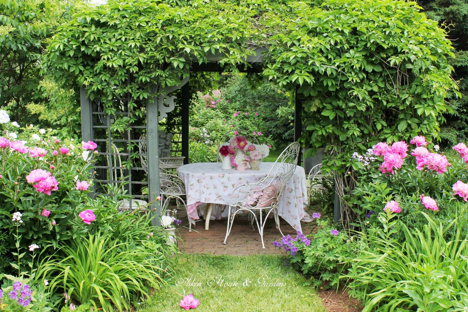 Aiken House & Gardens Peony Time in our Garden