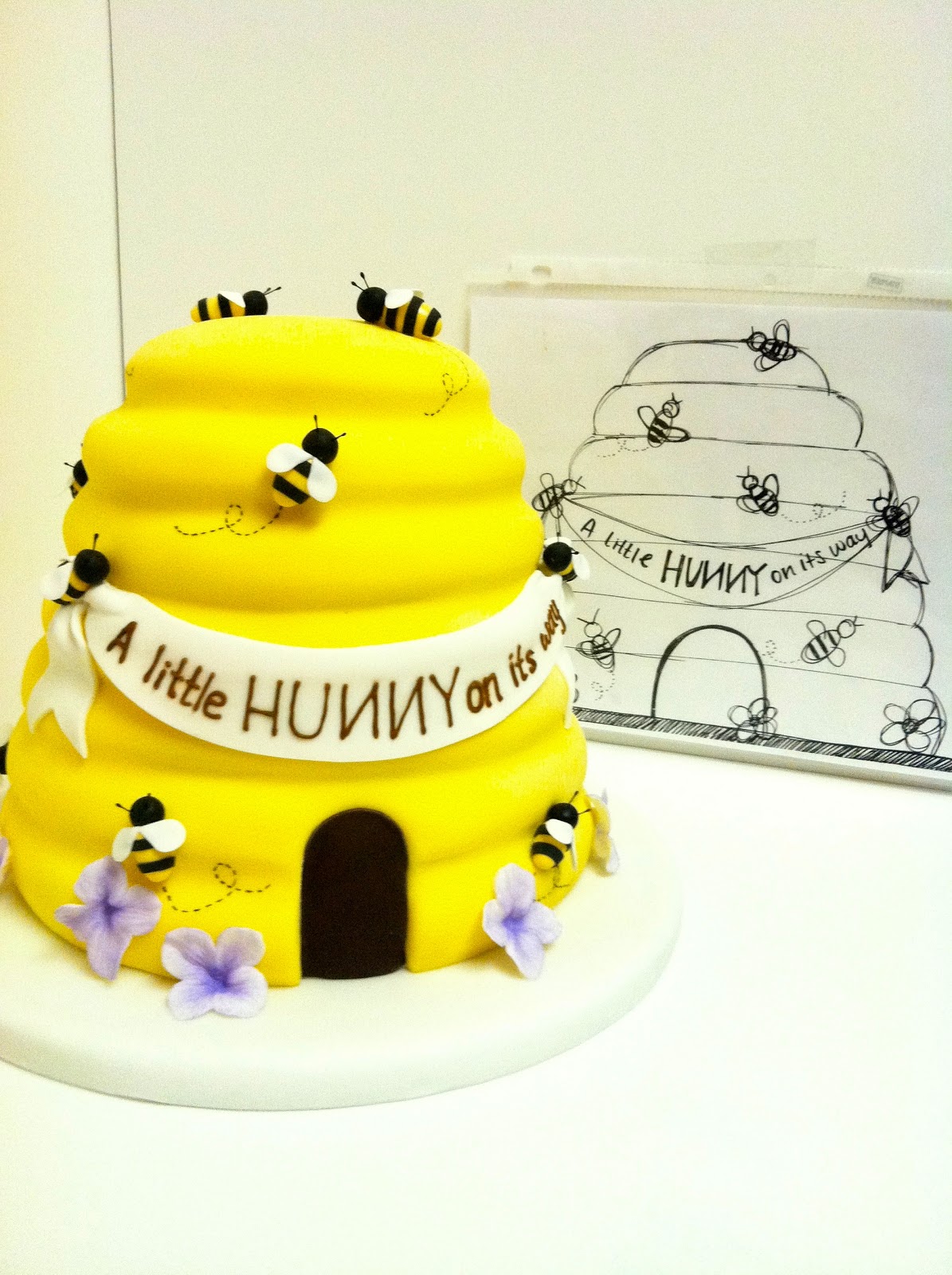 Eat Cake Be Merry Bee Hive Cake