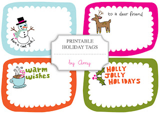 Printable Holiday Gift Tags Printable Holiday Gift Tags