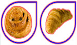 Butter Croissant, Danish Raisin