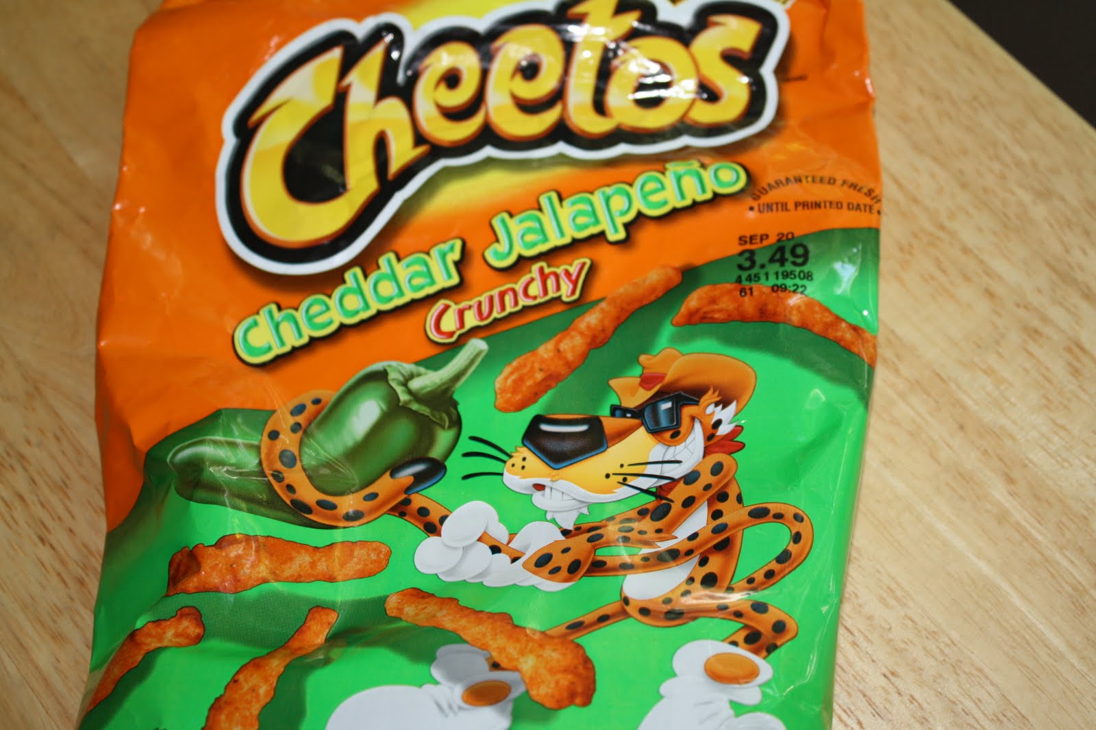 Cheddar Jalapeno Cheetos...why not? 