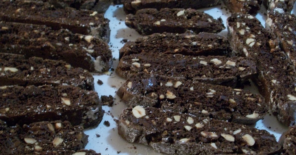 The Edible Givens Chocolate Hazelnut Biscotti