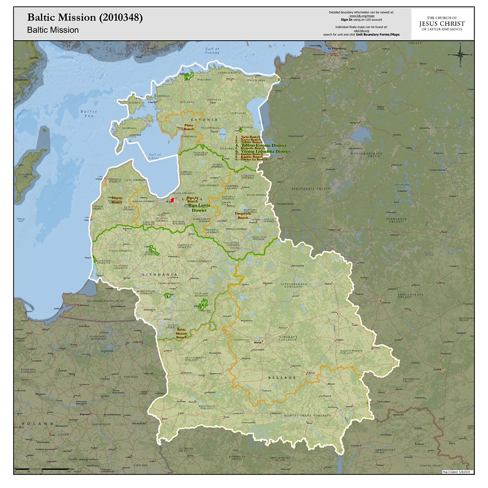 Baltic Mission Map