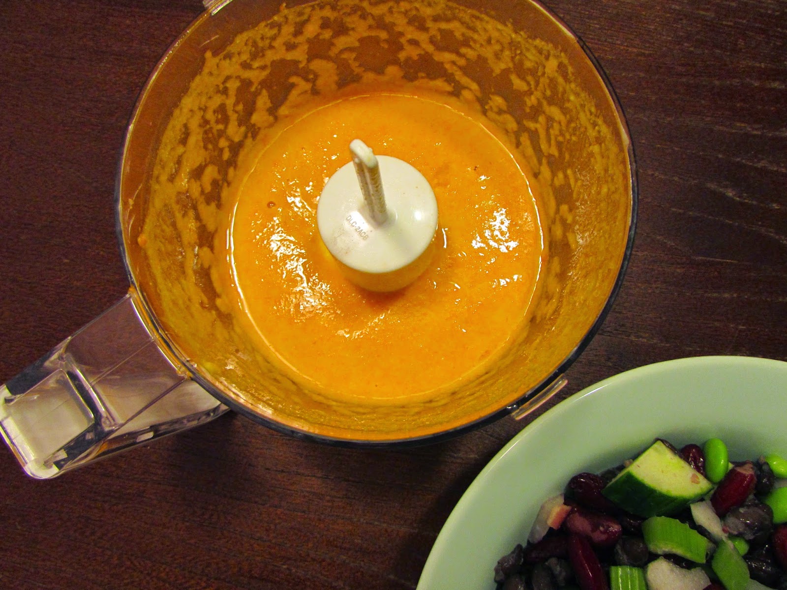 Veg Fiend CarrotGinger "Hibachi" Dressing + 3Bean Salad