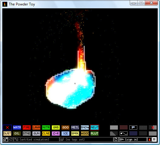 Powder toy как сделана 787