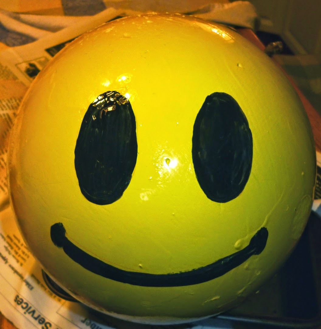 Writing Straight from the Heart Strike One! Bowling Ball Smiley Face