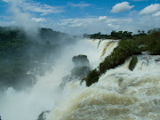 Iguazu FallsSo much water. (falls)