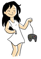 lou lubie, videogame girl